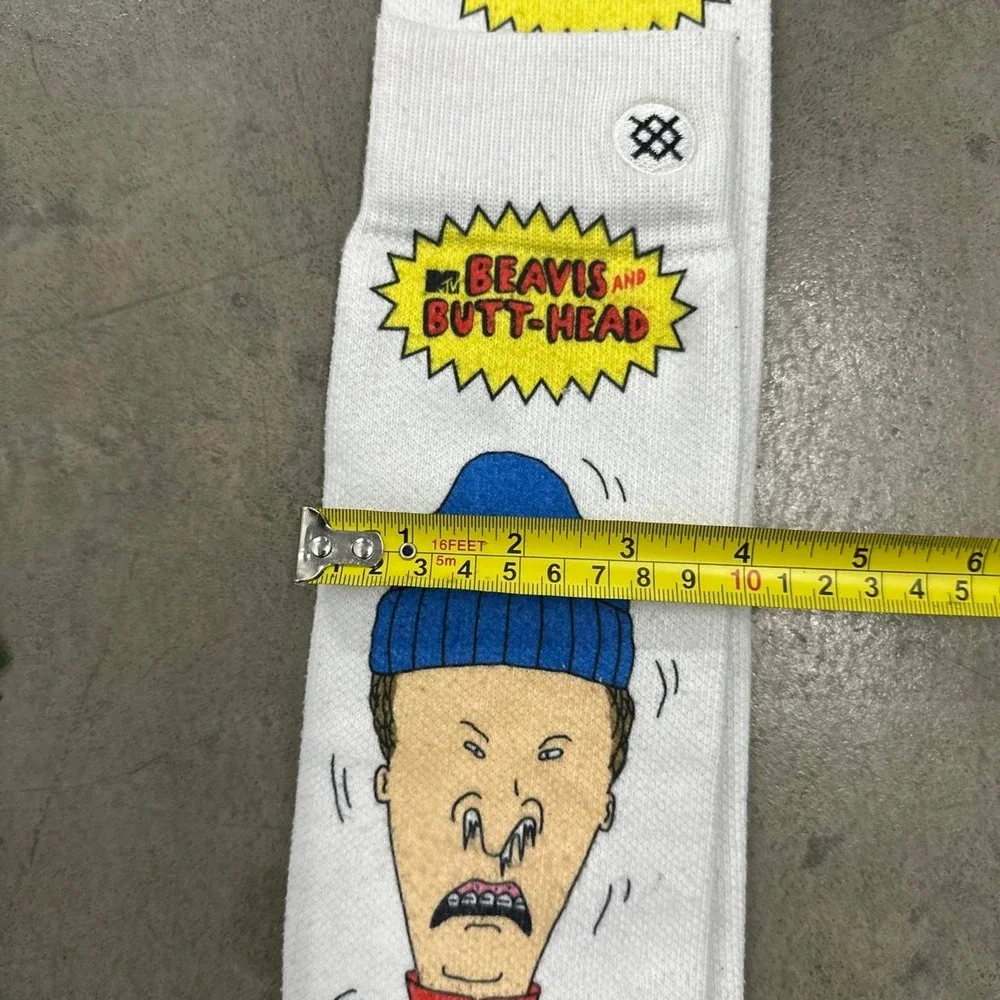 Beavis and Butt-Head Mike Judge Crew Socks